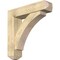 Ekena Millwork Thorton Craftsman Rough Sawn Bracket w/ Offset Brace, Douglas Fir, 8"W x 34"D x 34"H BKT0806X34X34THR04RDF - alternate 1